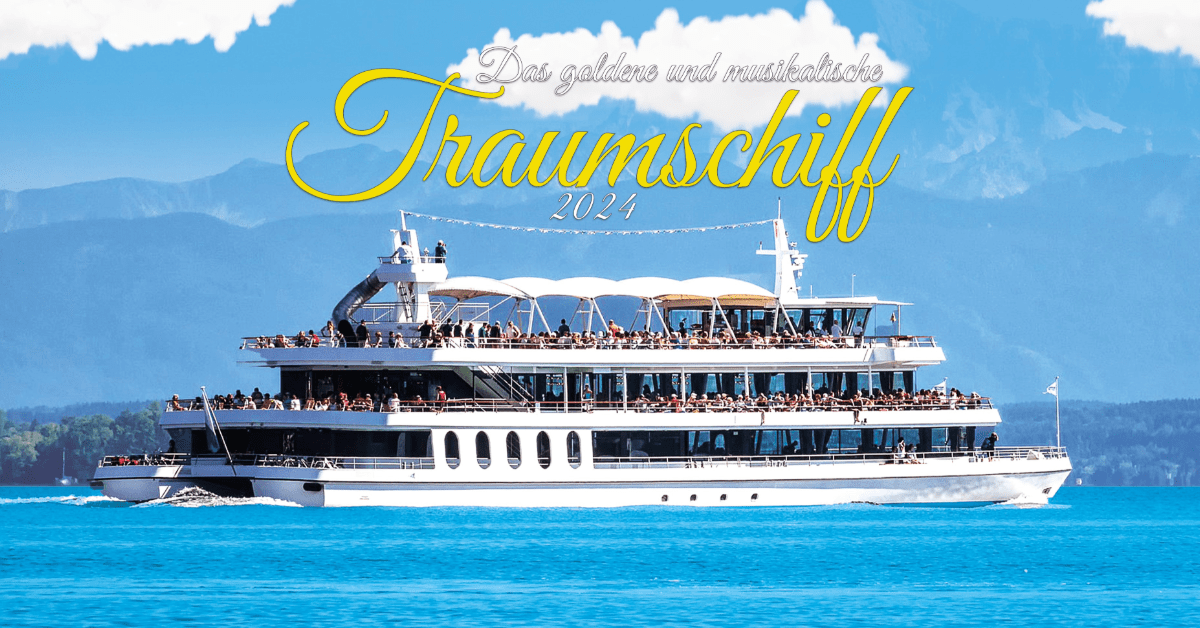 Das goldene und musikalische Traumschiff vom Starnberger See